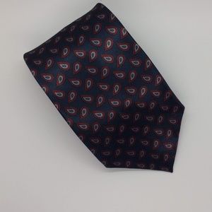Vintage Etienne Aigner Navy Blue Necktie